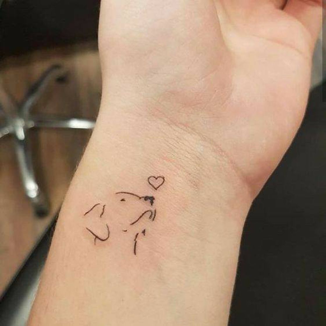 Moda Tatuagem de cachorro