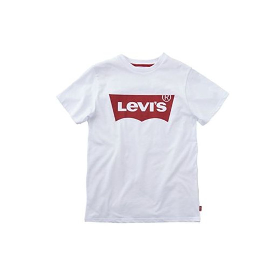 Social Levi's kids Short Sleeves Batwin T-Shirt, Camiseta para Niños, Blanco
