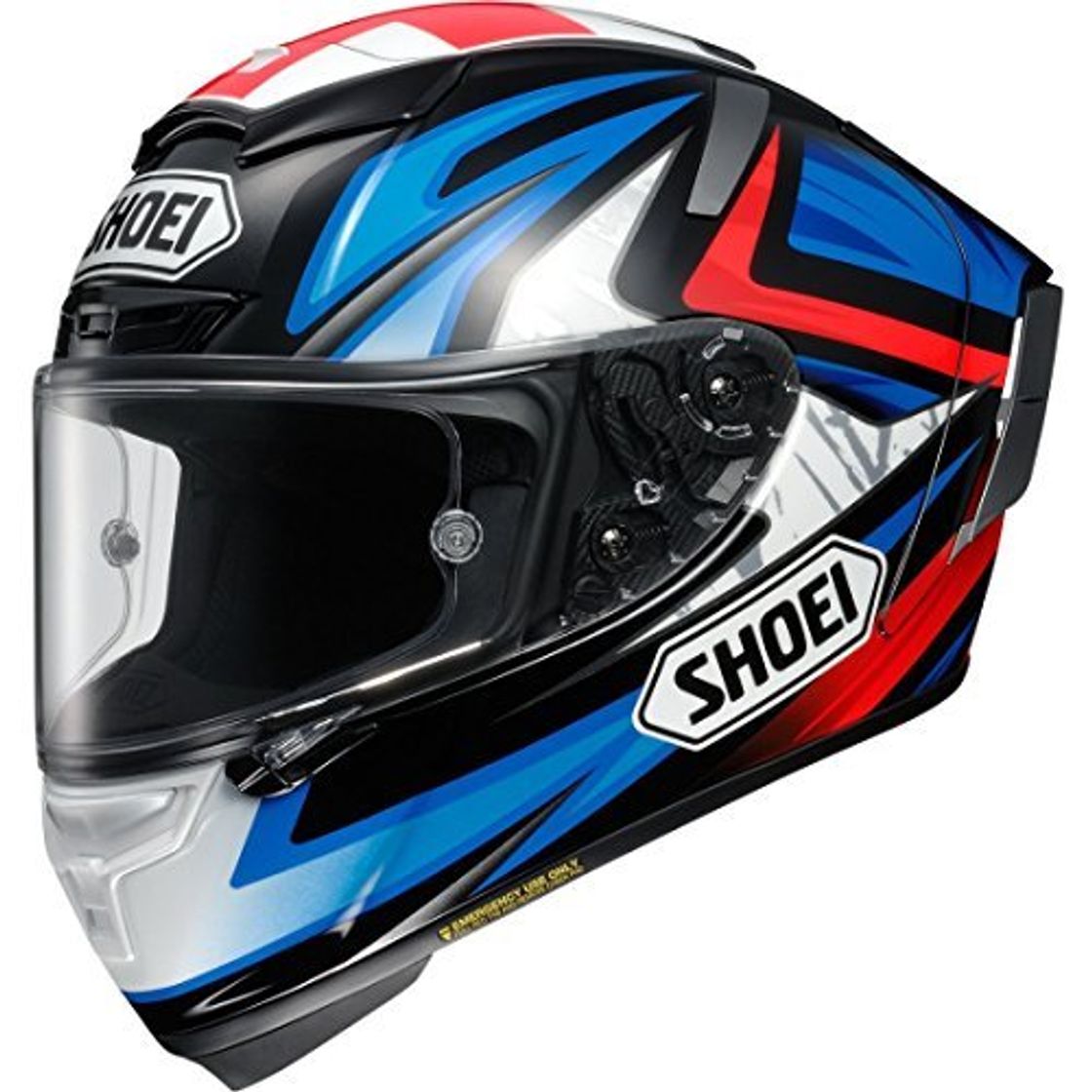 Place Shoei X-Spirit 3 Bradley Motorcycle Helmet L Red/Black