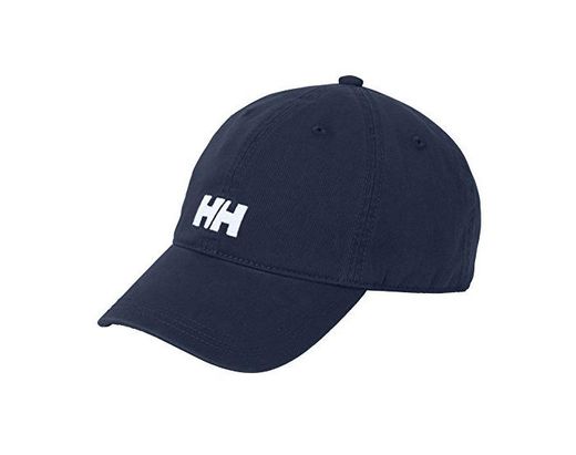 Helly Hansen Logo Cap Gorra, Hombre, Azul