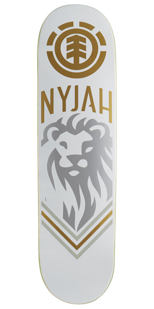 Fashion Element Nyjah White Lion 8.0" Skateboard Deck | Zumiez