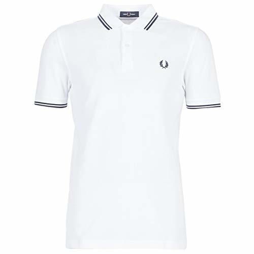 Fred Perry Fp Twin Tipped Camiseta, Negro