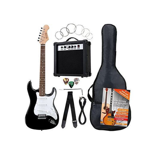 Rocktile 19331 - Pack guitarra eléctrica Banger 7 piezas