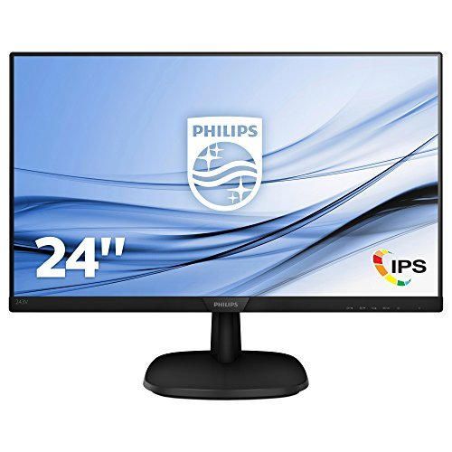 Philips 243V7QDSB/00 - Monitor IPS de 24" (Full HD, 1920x1080, Sin bordes,