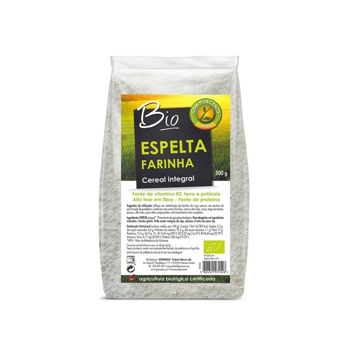 Product Farinha espelta integral 