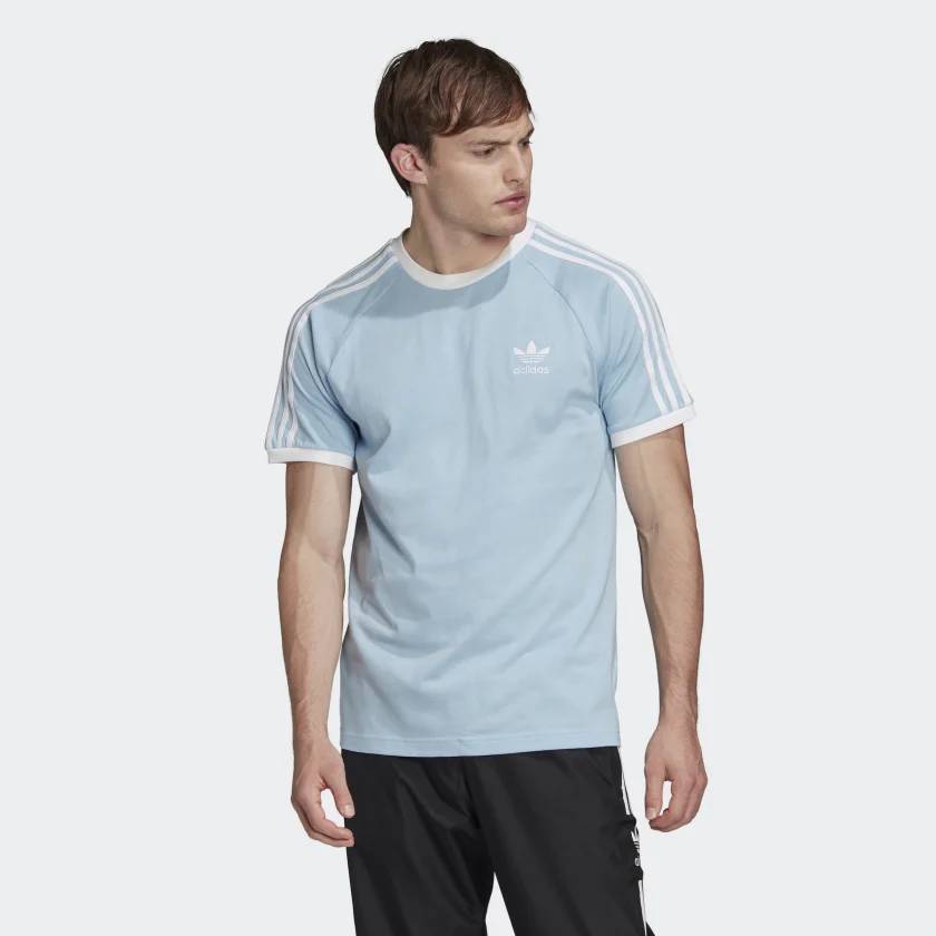 Social Camiseta de 3 Rayas 