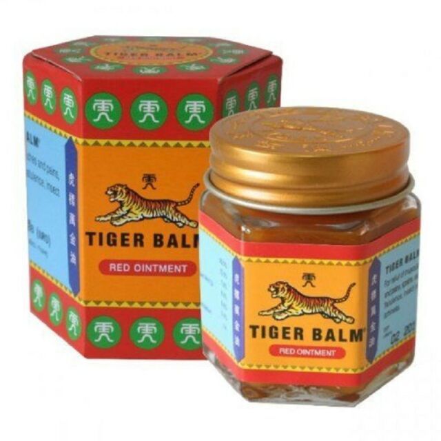 Social Tiger Balm Bálsamo rojo maceta de 30 g