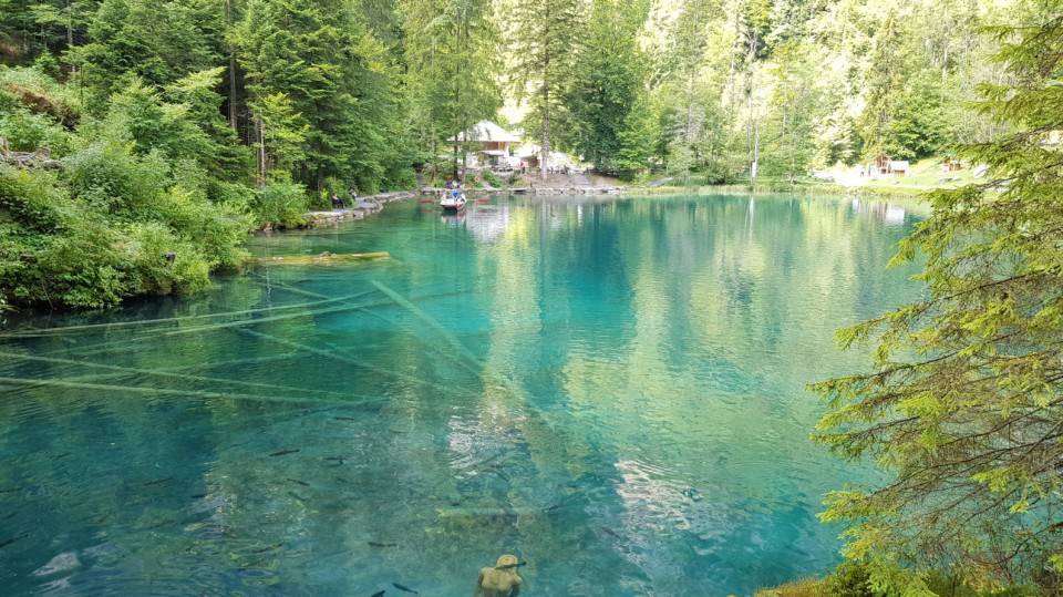 Lugar Blausee