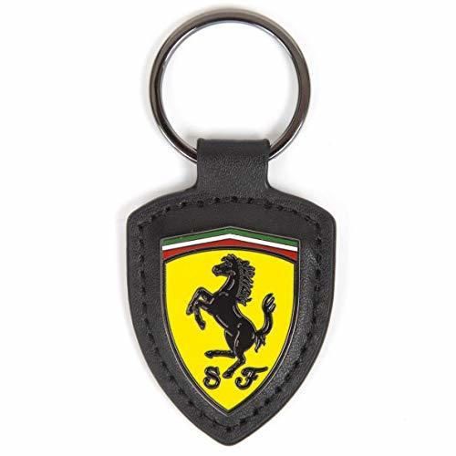 Ferrari 2018 - Llavero de Piel con Logotipo de Scuderia