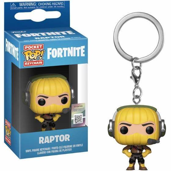 Fashion FORTNITE – RAPTOR – FUNKO KEYCHAIN VINYL FIGURE