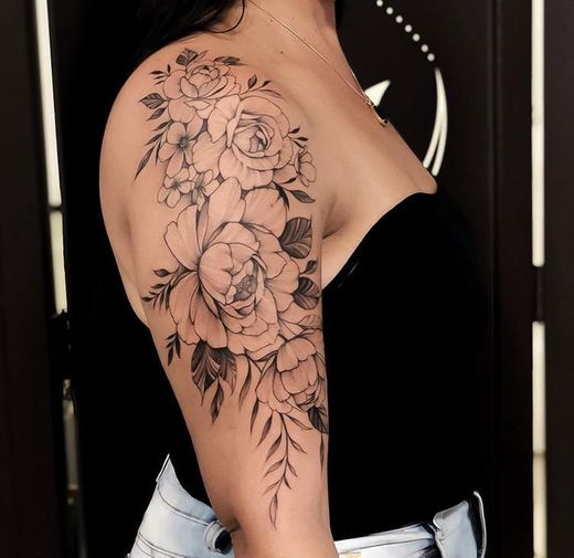 Tatto Braço Flores