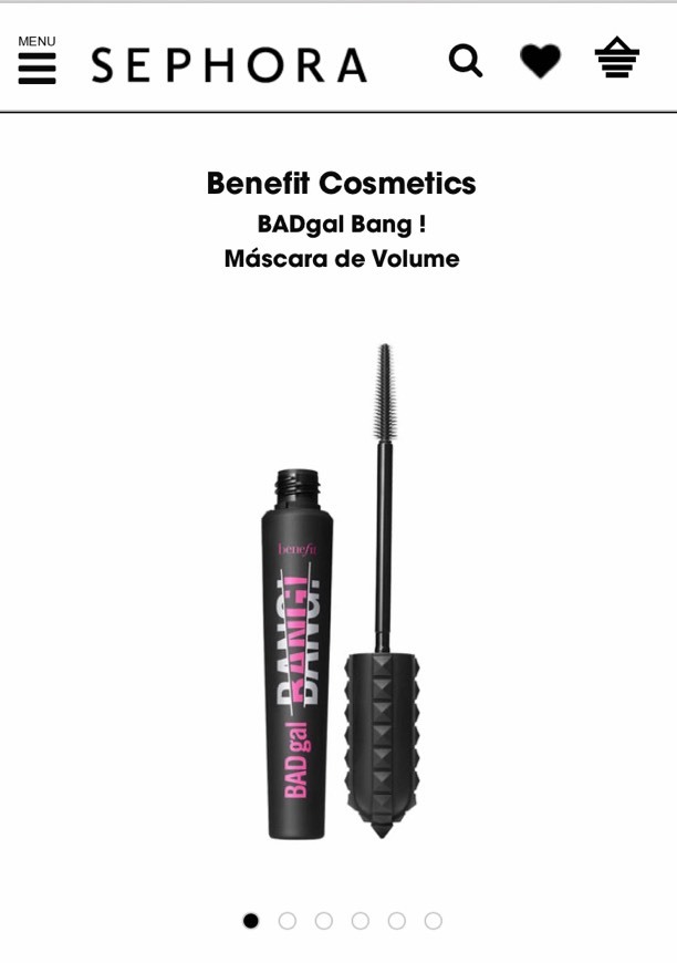 Moda Máscara Benefit