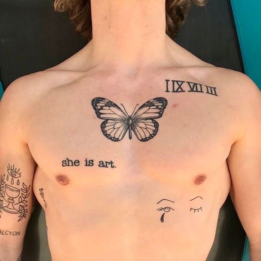 Butterfly tattoo 