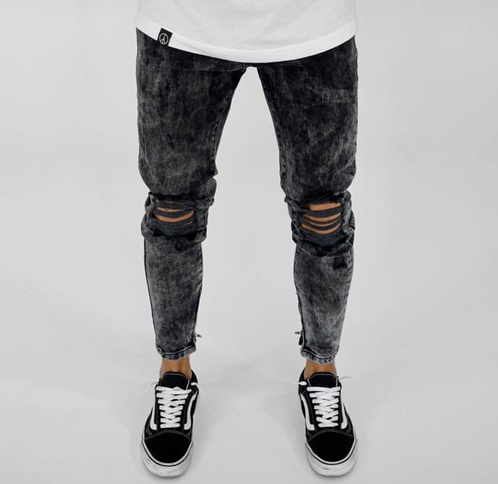 Moda MJD DESTROYED DENIM