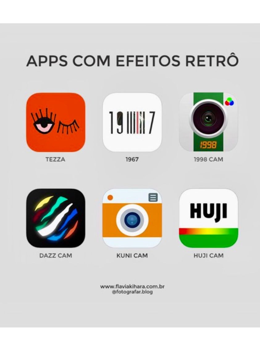 App EFEITO RETRO 📽