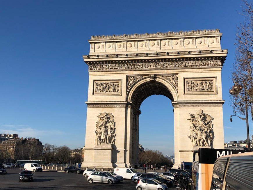 Lugar Arco de Triunfo de París