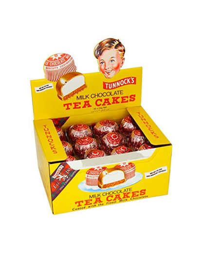 Leche real de té de chocolate Tortas de Tunnock 24 g