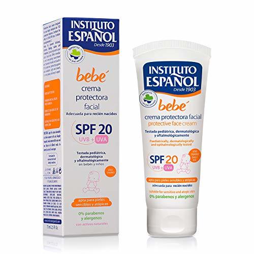 Lugar Instituto Español Crema Protecctora Solar Facial para Bebé SPF20