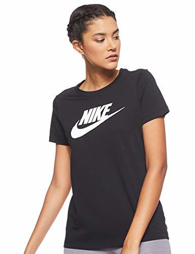 Fitness Nike W NSW tee ESSNTL Icon Futura Camiseta de Manga Corta, Mujer,