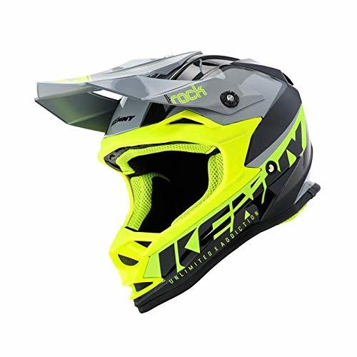 Lugar Kenny Kinder Crosshelm Track Focus Neon Yellow-S