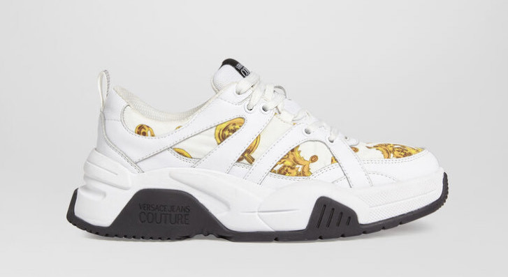 BAROQUE JEWELS ACCENT LOGO TRAINERS