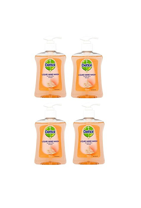 Product Dettol humedad Handwash pomelo 250 ml Pack de 4