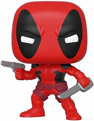 Funko Pop Bobble Marvel: 80th-First Appearance: Deadpool Figura Coleccionable, Multicolor