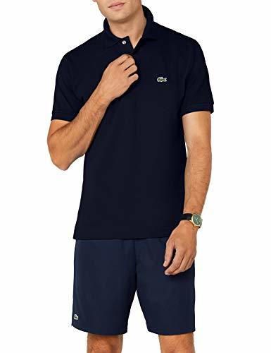 Lacoste L1212 Camiseta Polo, Azul