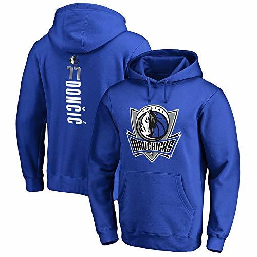 Places Sudadera con Capucha NBA Dallas Mavericks 77# Doncic Baloncesto Sudaderas Adolescentes Trajes