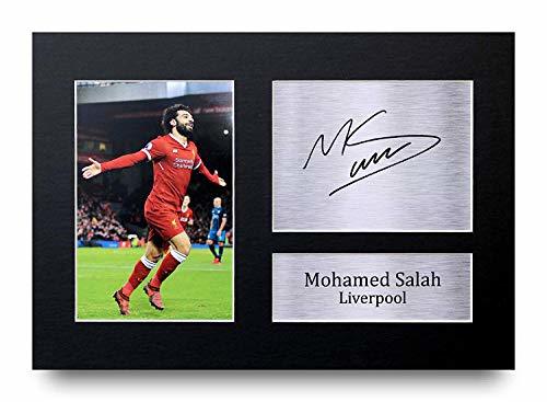 Productos HWC Trading Mohamed Mo Salah A4 Sin Marco Regalo De Visualización De