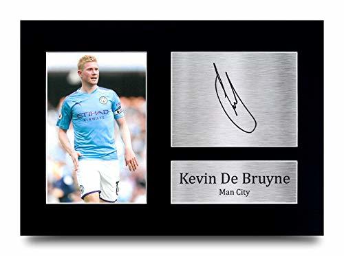 Lugares HWC Trading Kevin De Bruyne A4 Sin Marco Regalo De Visualización De