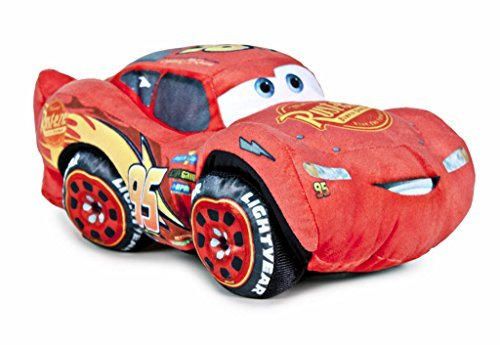 Famosa Softies - Cars 3 Peluche Rayo McQueen, 25 cm