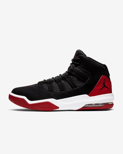 Zapatillas de Baloncesto "Jordan Max Aura" rojo y negro