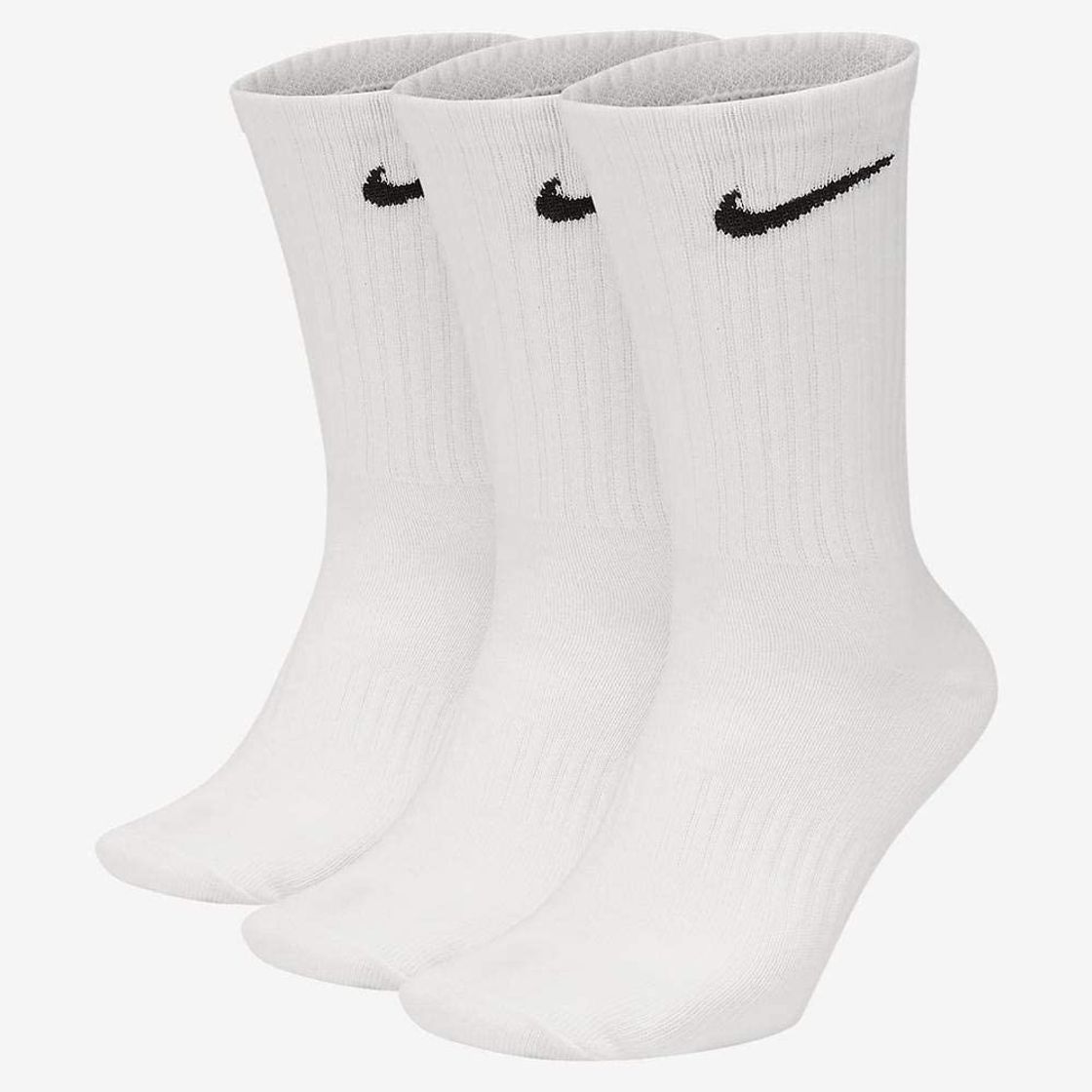 Producto NIKE U Nk Everyday Ltwt Crew 3pr Socks, Hombre, white/