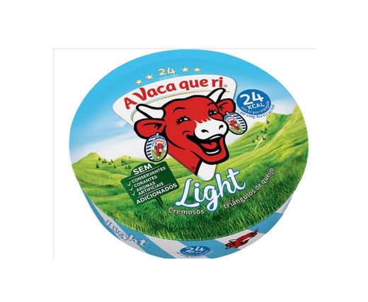 Queijo vaca que ri light de porções 