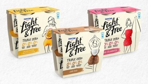 Iogurte Light & Free Pedaços
