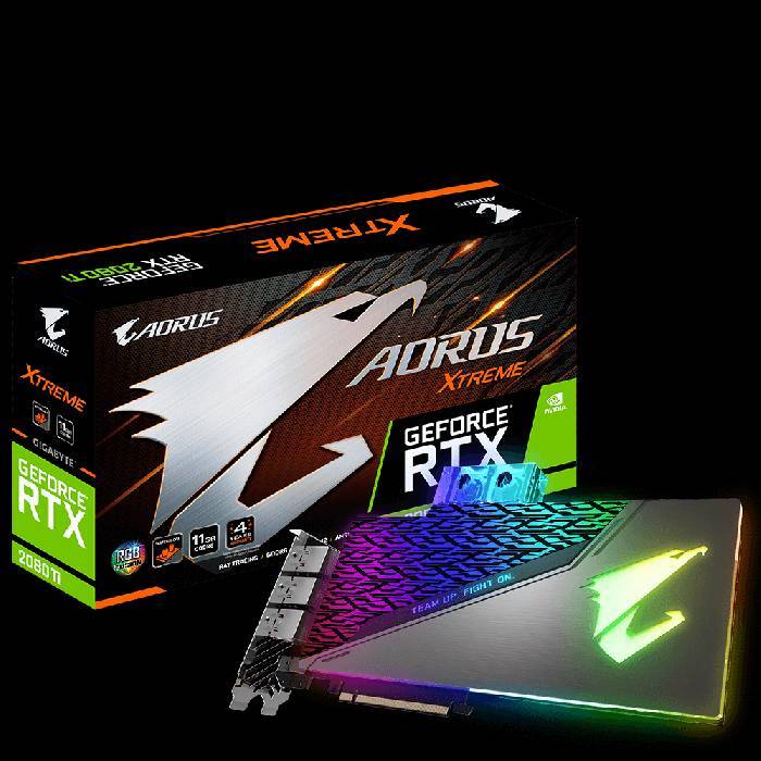 Placa Gráfica Gigabyte Aorus GeForce RTX 2080 Ti WaterForce 