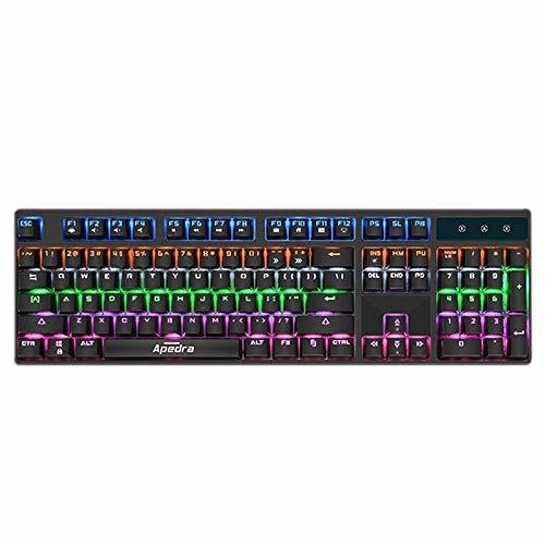 Electronic K400/F2088 2.4GHz Plus Wired USB Gaming Keyboard Apedra MK-X70 Interfaz USB 104