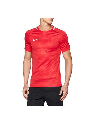 Nike Challenge II Footblall T Camiseta, Hombre, Rojo