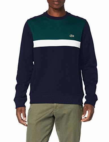 Fashion Lacoste Sh0862 Sudadera, Azul