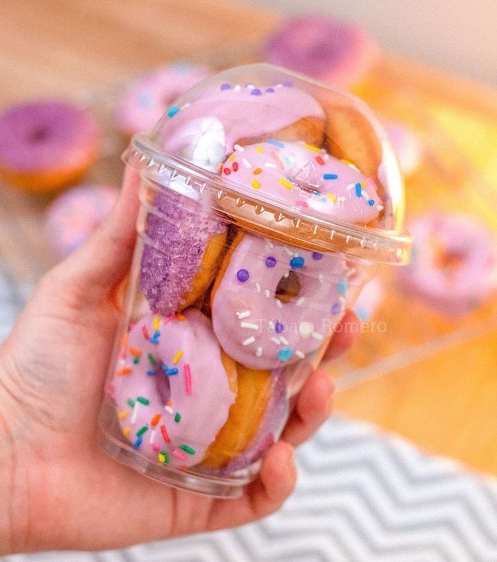 Fashion Mini Donuts no copo 🍩