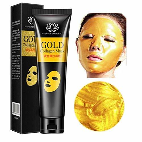 Belleza 24k Gold Bio Collagen Peel-off Facial Mask Whitening Anti-Wrinkle Face Masks Skin