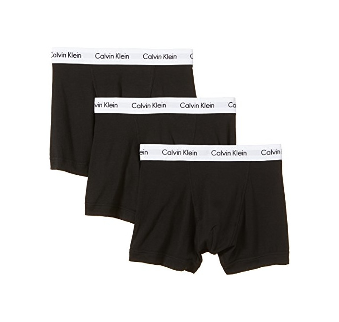 Moda Calvin Klein Hombre - Pack de 3 bóxers de tiro medio -