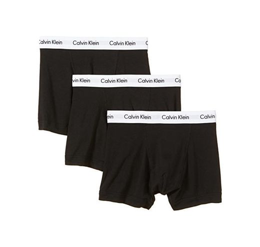 Calvin Klein Hombre - Pack de 3 bóxers de tiro medio -