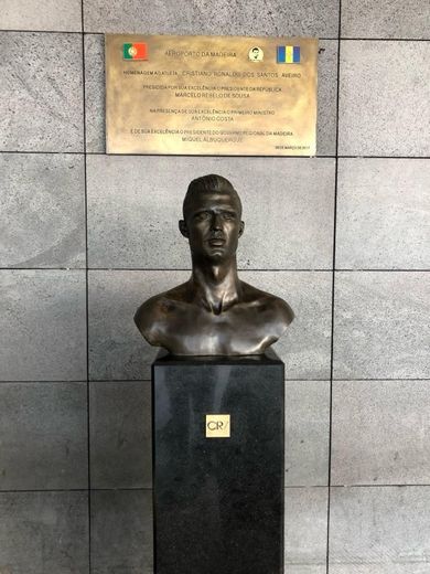 Estátua Cristiano Ronaldo