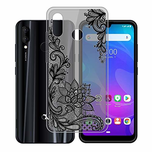 JIENI Funda para SFR Altice S62, Ultra Fino Flexible Gray Semi-Transparente Silicona