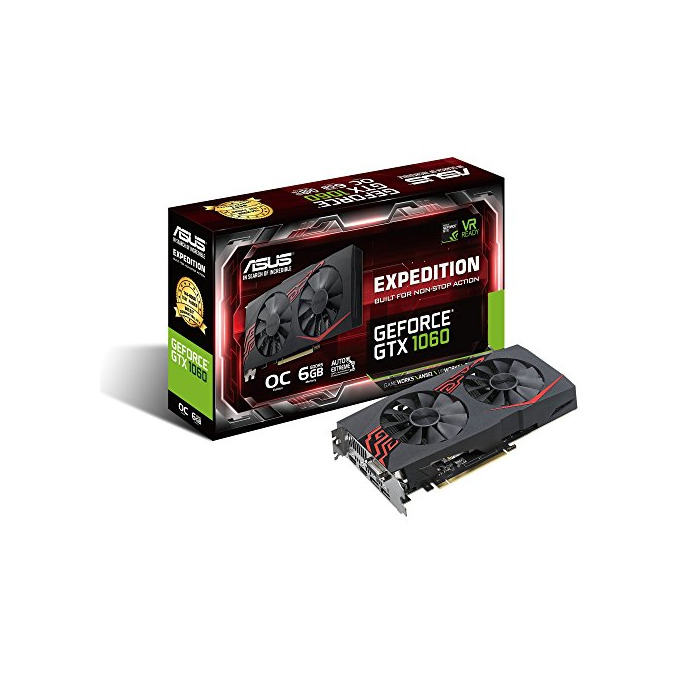 Social ASUS EX-GTX1060-O6G GeForce GTX 1060 6GB GDDR5 - Tarjeta gráfica