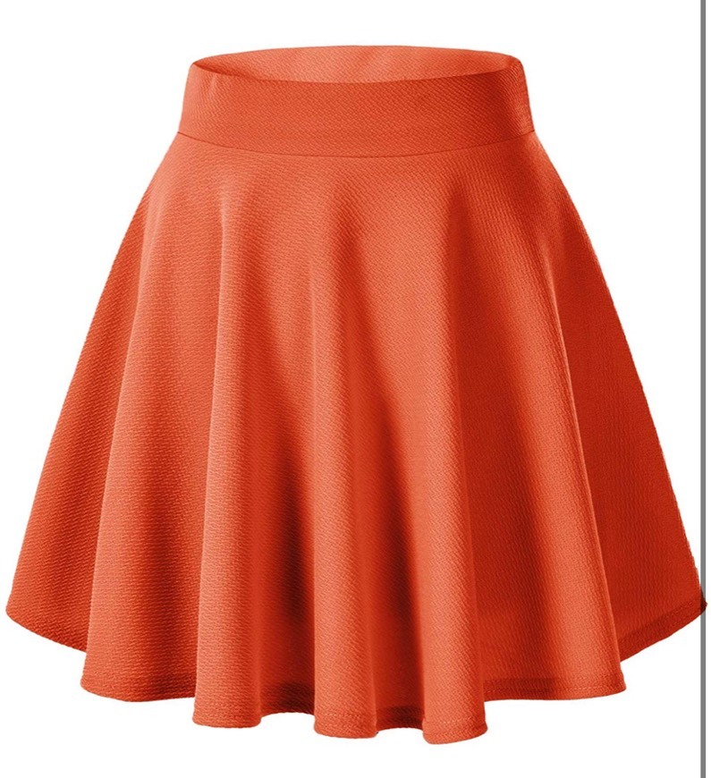 Women’s Basic Solid Versatille Stretchy Skirt