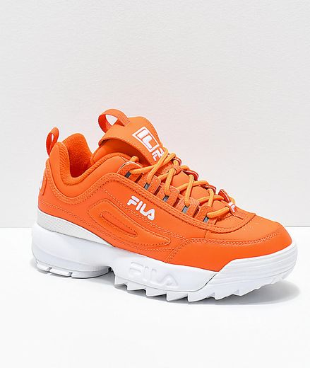 Fila Disruptor II Orange Shoes