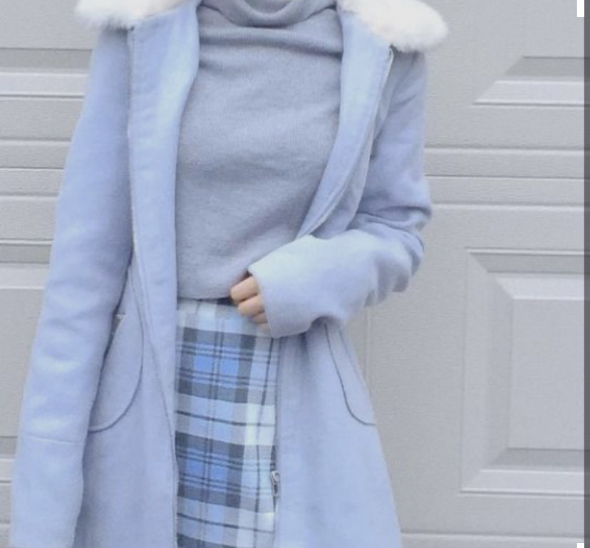 Blue FurCoat
